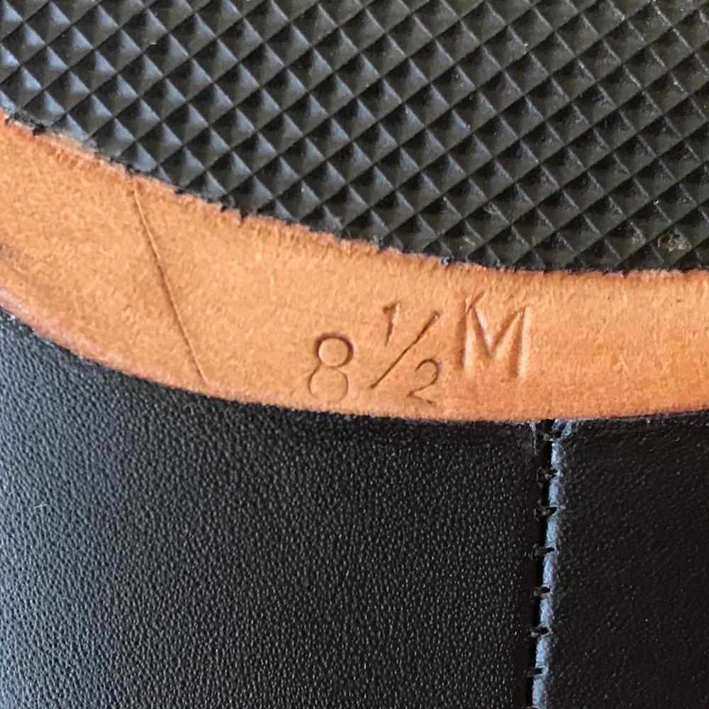 BLOCH BLACK SLIP ON LEATHER TAP SHOES - Picture 13 of 13